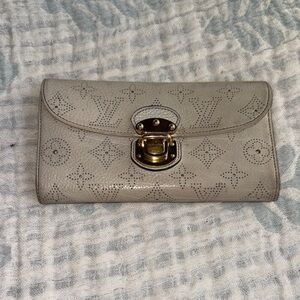 Louis Vuitton Taupe Monogram Clutch